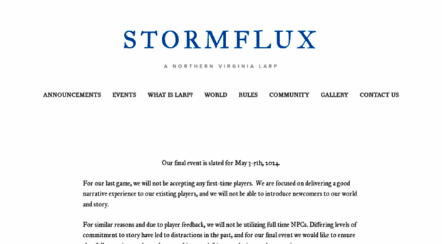 stormflux.net