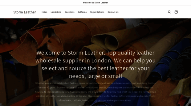 stormleather.com