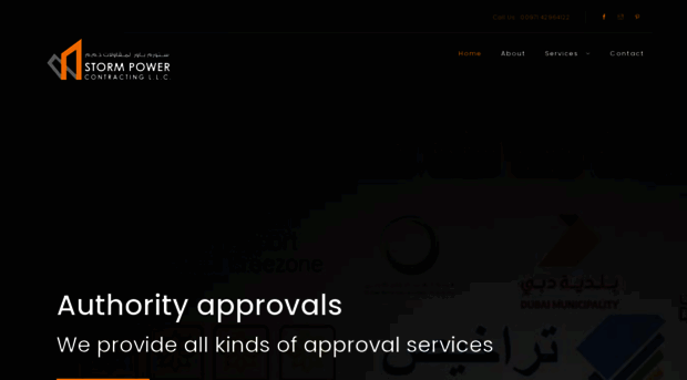 stormpowercontracting.com