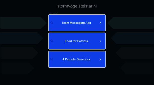 stormvogelstelstar.nl