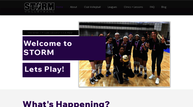 stormvolleyball.net