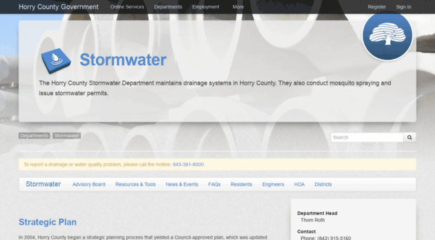 stormwater.horrycounty.org
