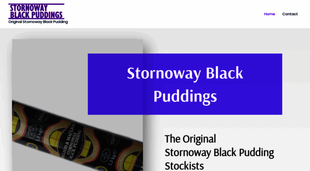 stornowayblackpuddings.com