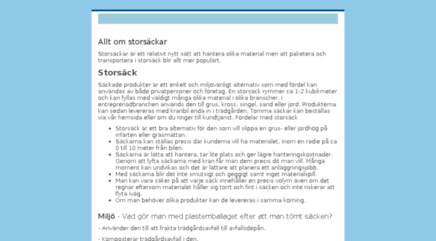 storsack.se