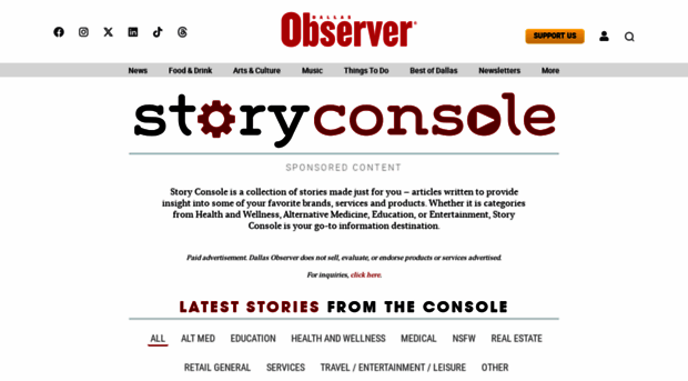 storyconsole.dallasobserver.com