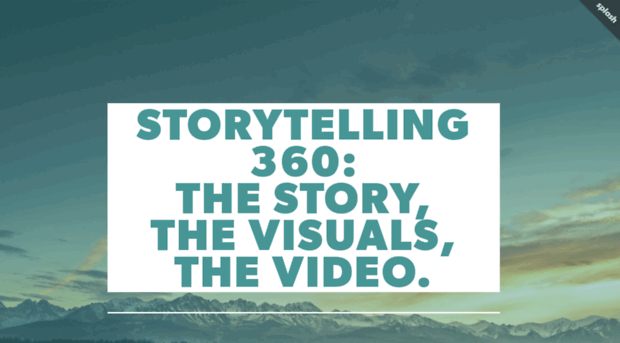 storytelling360.splashthat.com