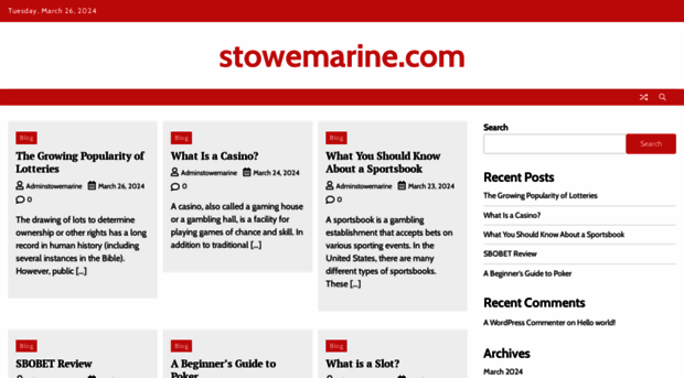 stowemarine.com