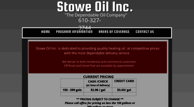 stoweoil.com