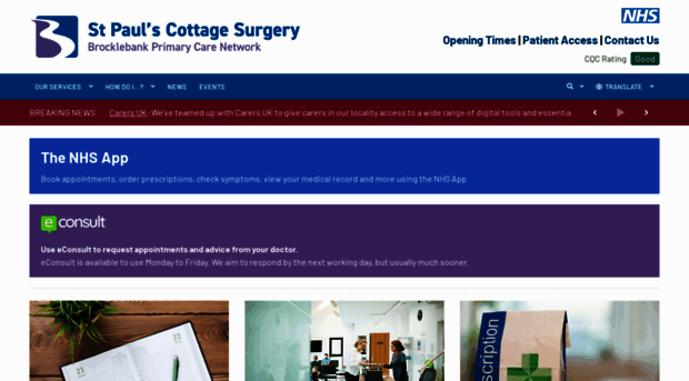 stpaulscottage-surgery.co.uk