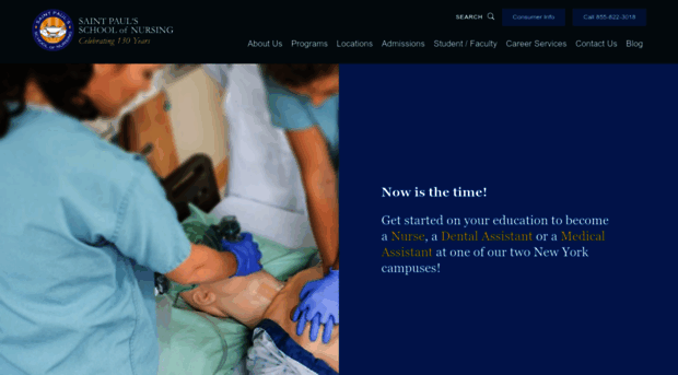 stpaulsschoolofnursing.com