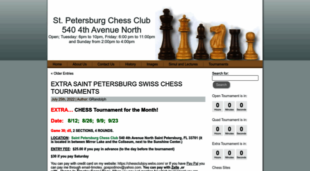 stpetersburgchessclub.com