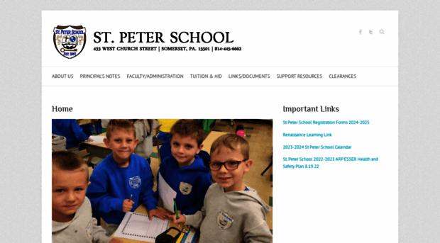 stpetersschoolsomerset.com