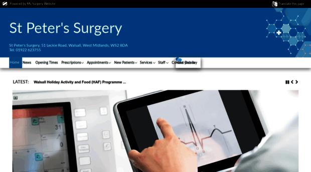 stpeterssurgery.com