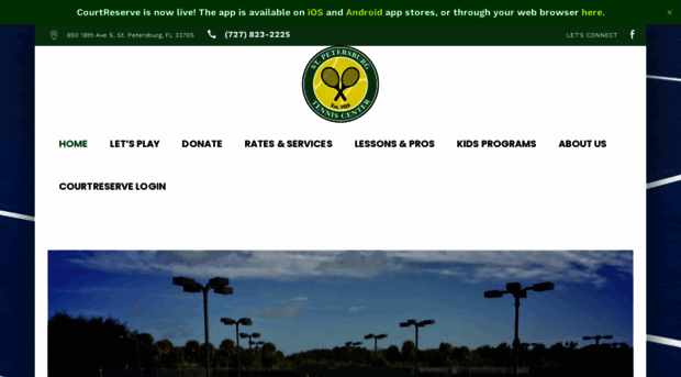 stpetetenniscenter.com