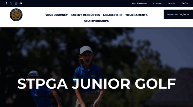 stpgajuniorgolf.com