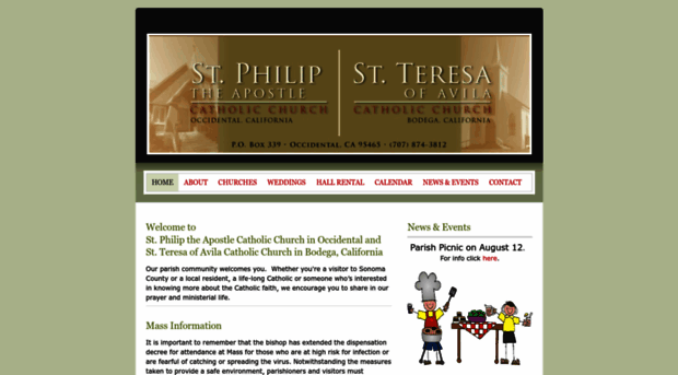 stphilipstteresa.org