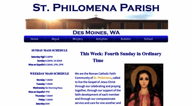 stphilomenaparish.com