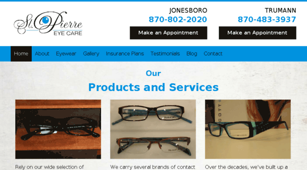 stpierreeyecare.com