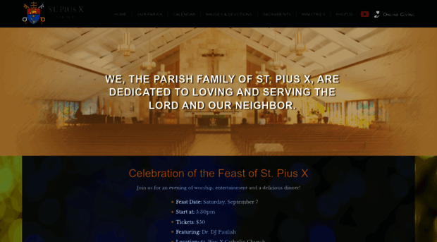 stpiusxfl.org