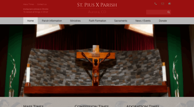 stpiusxparish.org