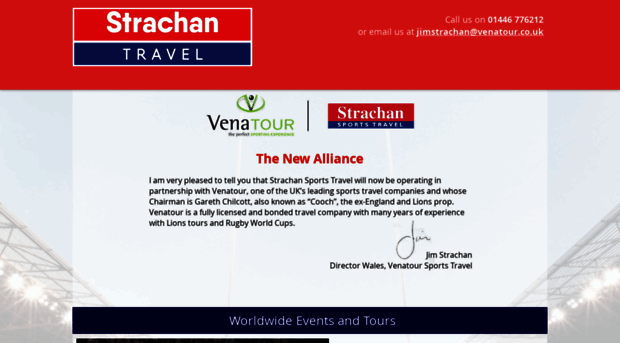 strachansportstravel.com