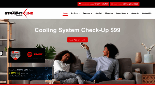 straightlineheatingandcooling.com