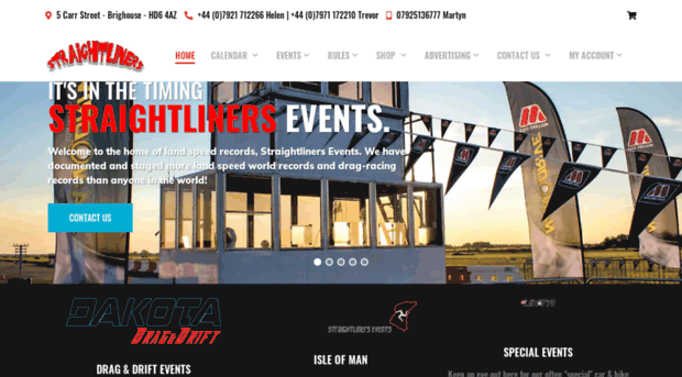 straightliners-events.co.uk