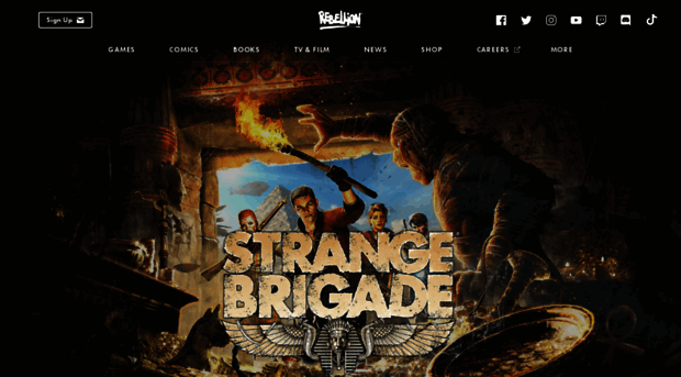 strangebrigade.com