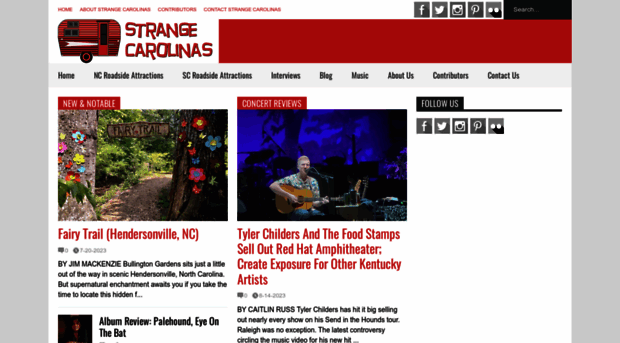 strangecarolinas.com