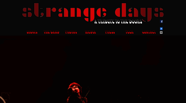 strangedaystribute.com