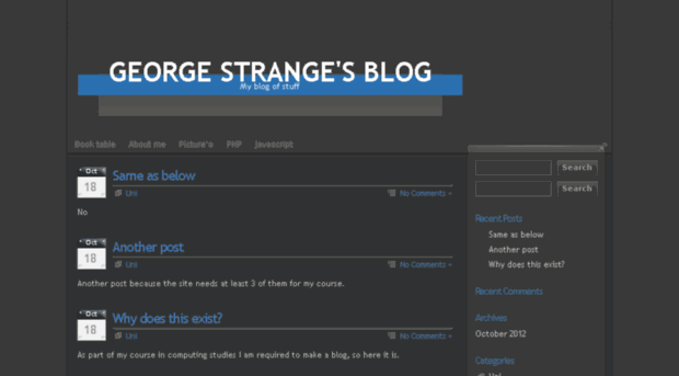 strangegeorge.com