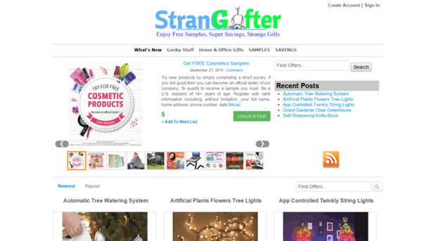 strangegifter.com