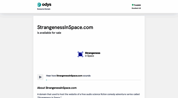 strangenessinspace.com