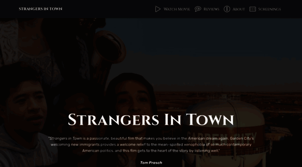 strangersintownthefilm.com