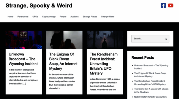 strangespookyweird.com