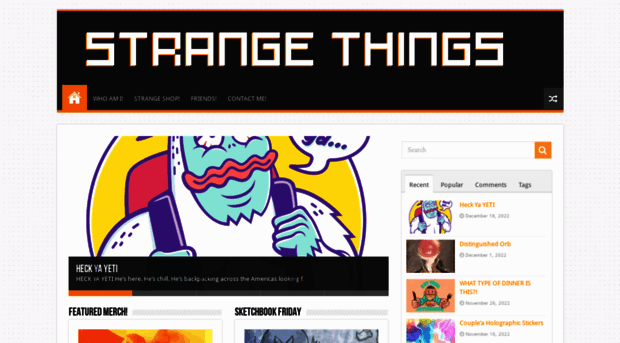 strangethingsart.com