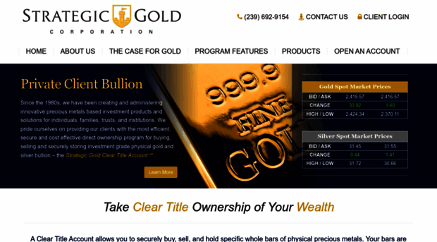 strategicgold.com