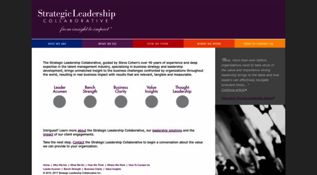 strategicleadershipcollaborative.com
