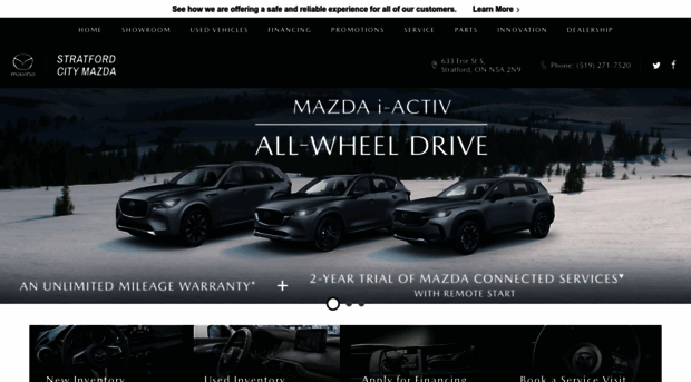 stratfordcitymazda.com