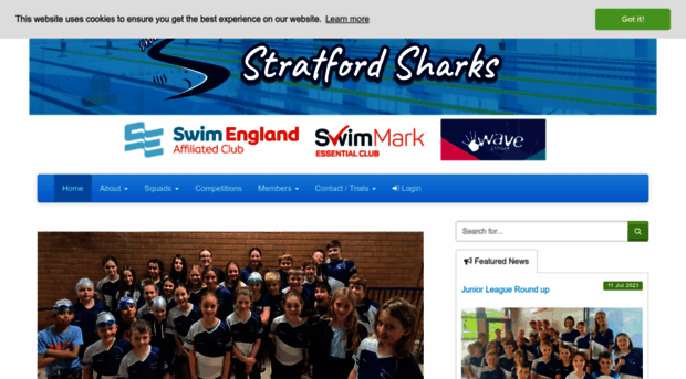 stratfordsharksasc.co.uk