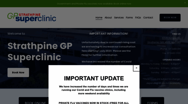 strathpinegpsuperclinic.com.au