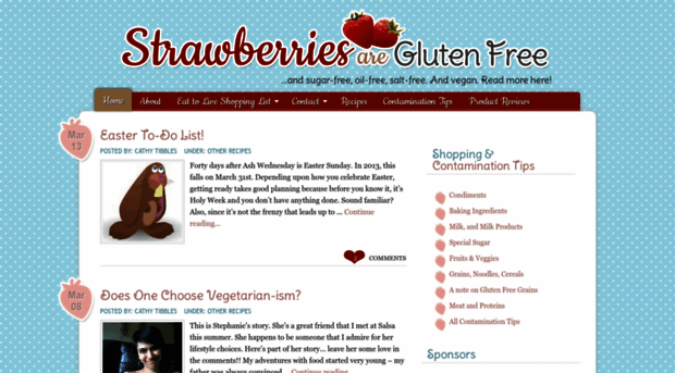 strawberriesareglutenfree.com