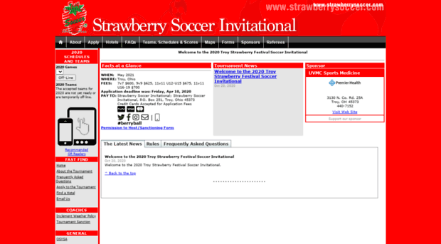 strawberrysoccer.com