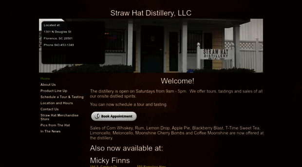 strawhatdistillery.com