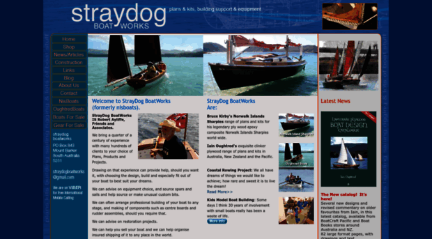 straydogboatworks.com