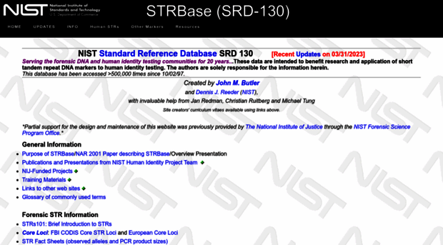 strbase-archive.nist.gov