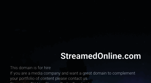 streamedonline.com