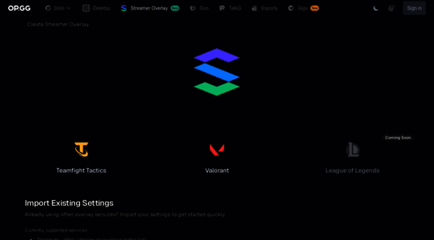 streamer-overlay.op.gg - Custom Streamer Overlay by OP.... - Streamer ...