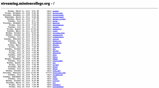 streaming.missioncollege.org