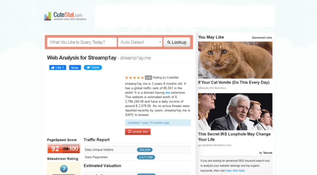 streamp1ay.me.cutestat.com